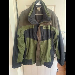 Columbia bugaboo men’s double lined ski coat
